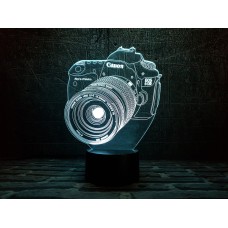 Сменная пластина для 3D светильников "Фотоаппарат" 3DTOYSLAMP