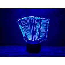 Сменная пластина для 3D светильников "Баян" 3DTOYSLAMP
