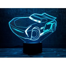 Сменная пластина для 3D светильников "Автомобиль 25" 3DTOYSLAMP