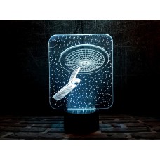 Сменная пластина для 3D светильников "Космический корабль 3" 3DTOYSLAMP