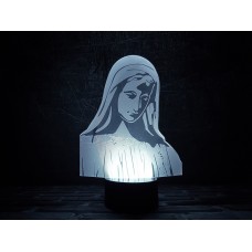 Сменная пластина для 3D светильников "Дева" 3DTOYSLAMP