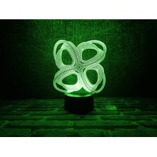 Сменная пластина для 3D ночника "Инфинито" 3DTOYSLAMP