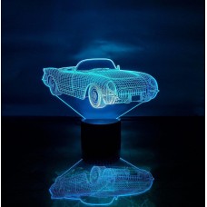 Сменная пластина для 3D светильников "Автомобиль 23" 3DTOYSLAMP