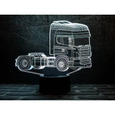 Сменная пластина для 3D светильников "Автомобиль 19" 3DTOYSLAMP