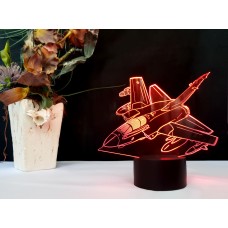 Сменная пластина для 3D светильников "Самолет 5" 3DTOYSLAMP