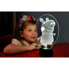 Сменная пластина для 3D светильников "Свинка Пэппа 2" 3DTOYSLAMP