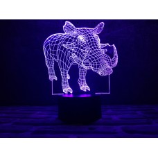 Сменная пластина для 3D ламп "Пумба" 3DTOYSLAMP
