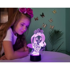 Сменная пластина для 3D светильников "Монстер Хай 2" 3DTOYSLAMP