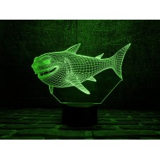 Сменная пластина для 3D ламп "Акула" 3DTOYSLAMP
