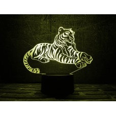 Сменная пластина для 3D ночника "Тигр" 3DTOYSLAMP