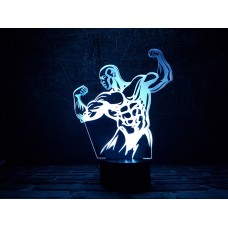 Сменная пластина для 3D светильников "Культурист" 3DTOYSLAMP