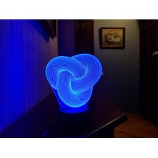 Сменная пластина для 3D светильников "Уроборос" 3DTOYSLAMP