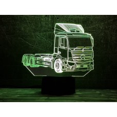 Сменная пластина для 3D светильников "Автомобиль 28" 3DTOYSLAMP