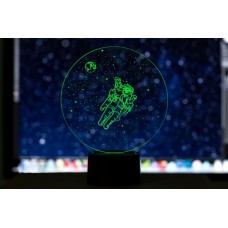 Сменная пластина для 3D светильников "Космонавт" 3DTOYSLAMP