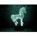 Сменная пластина для 3D светильников "Единорог 2" 3DTOYSLAMP