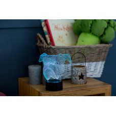 Сменная пластина для 3D светильников "Бульдог" 3DTOYSLAMP