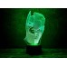 Сменная пластина для 3D светильников "Джокер/Бетмен" 3DTOYSLAMP