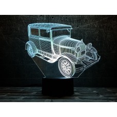 Сменная пластина для 3D светильников "Автомобиль 33" 3DTOYSLAMP
