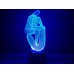 Сменная пластина для 3D светильников "Медитация 2" 3DTOYSLAMP