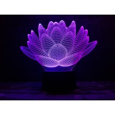 Сменная пластина для 3D светильников "Лотос" 3DTOYSLAMP