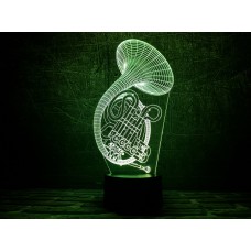 Сменная пластина для 3D светильников "Труба 2" 3DTOYSLAMP