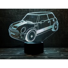 Сменная пластина для 3D светильников "Автомобиль 37" 3DTOYSLAMP
