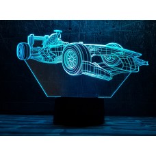 Сменная пластина для 3D светильников "Автомобиль 32" 3DTOYSLAMP