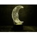 Сменная пластина для 3D светильников "Месяц" 3DTOYSLAMP