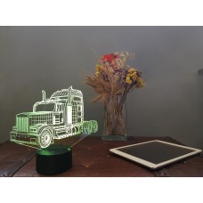 Сменная пластина для 3D светильников "Автомобиль 13" 3DTOYSLAMP