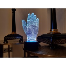Сменная пластина для 3D светильников "Дай пять" 3DTOYSLAMP