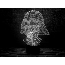Сменная пластина для 3D ночника 3DTOYSLAMP Дарт Вейдер