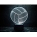 Сменная пластина для 3D светильников "Волейбольный мяч" 3DTOYSLAMP