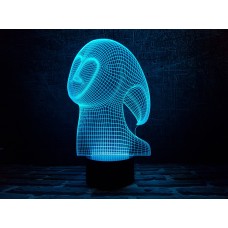 Сменная пластина для 3D ночника "Спирит" 3DTOYSLAMP