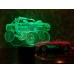 Сменная пластина для 3D светильников "Автомобиль 4" 3DTOYSLAMP