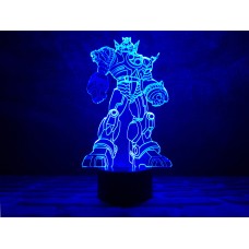 Сменная пластина для 3D ночника "Трансформер" 3DTOYSLAMP