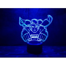 Сменная пластина для 3D ночника "Супермен" 3DTOYSLAMP