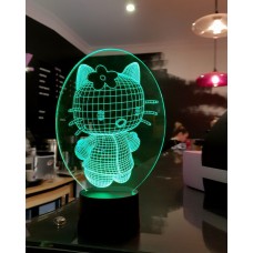 Сменная пластина для 3D светильников "Kitty 2" 3DTOYSLAMP