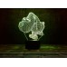 Сменная пластина для 3D светильников "Пёсик" 3DTOYSLAMP