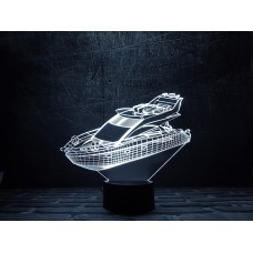 Сменная пластина для 3D светильников "Яхта" 3DTOYSLAMP