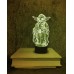 Сменная пластина для 3D ламп "Йода" 3DTOYSLAMP