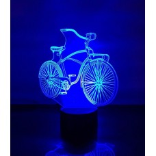Сменная пластина для 3D светильников "Велосипед" 3DTOYSLAMP