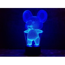 Сменная пластина для 3D ночника "Коала" 3DTOYSLAMP