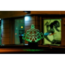 Сменная пластина для 3D светильников "Культурист 2" 3DTOYSLAMP