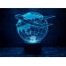 Сменная пластина для 3D светильников "Самолет 3" 3DTOYSLAMP