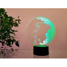 Сменная пластина для 3D светильников "Гольф" 3DTOYSLAMP