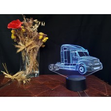 3D Ночник "Автомобиль 9"(УВЕЛИЧЕННОЕ ИЗОБРАЖЕНИЕ) подарочная упаковка + 16 цветов + пульт ДУ + сетевой адаптер + батарейки (3ААА) 3DTOYSLAMP
