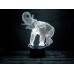 3D ночник - светильник "Слон"(УВЕЛИЧЕННОЕ ИЗОБРАЖЕНИЕ) подарочная упаковка + 16 цветов + пульт ДУ + сетевой адаптер + батарейки (3ААА) 3DTOYSLAMP 3D ночник - светильник "Слон"(УВЕЛИЧЕННОЕ ИЗОБРАЖЕНИЕ) подарочная упаковка + 16 цветов + пульт ДУ + сетевой адаптер + батарейки (3ААА) 3DTOYSLAMP